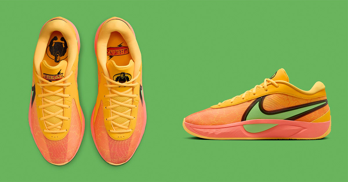 Nike introduces Giannis Antetokounmpo's Freak 6 in eye-catching 